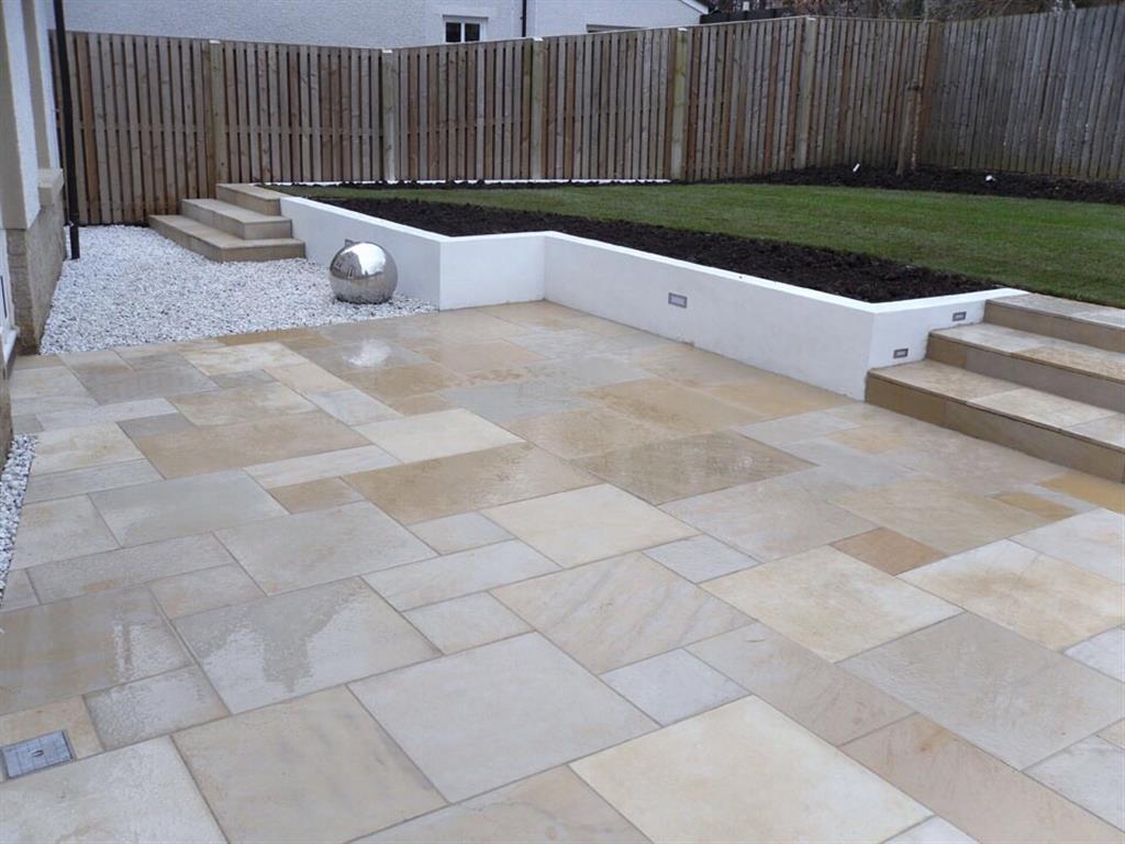 Natural stone patios in Kilbehenny